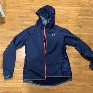 under armory blue cold gear jacket